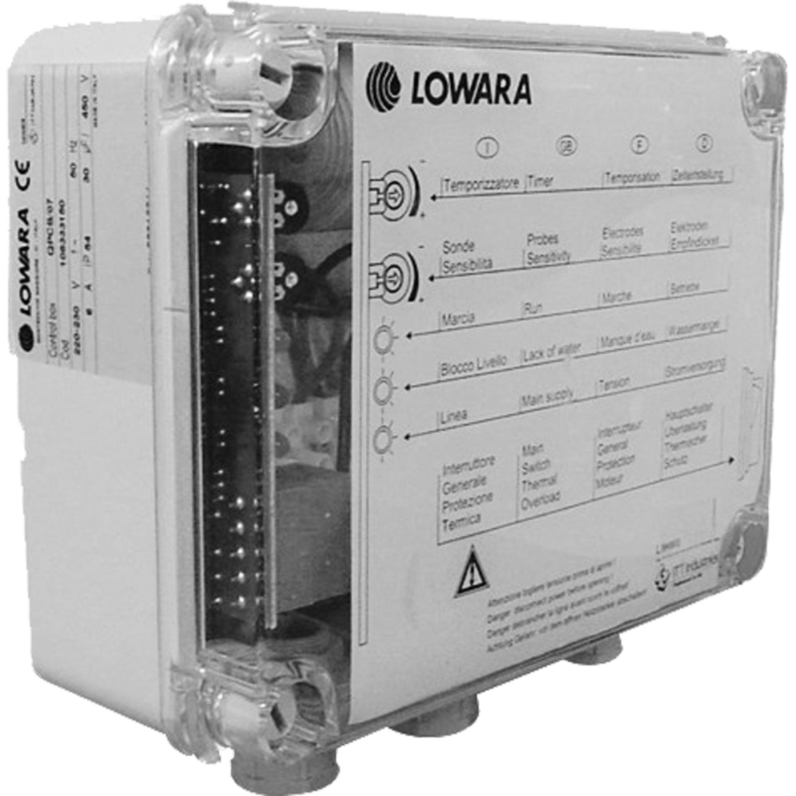 QUADRO ELETTRICO MONOFASE MOD. QPC Per 16GS22M x HP 3