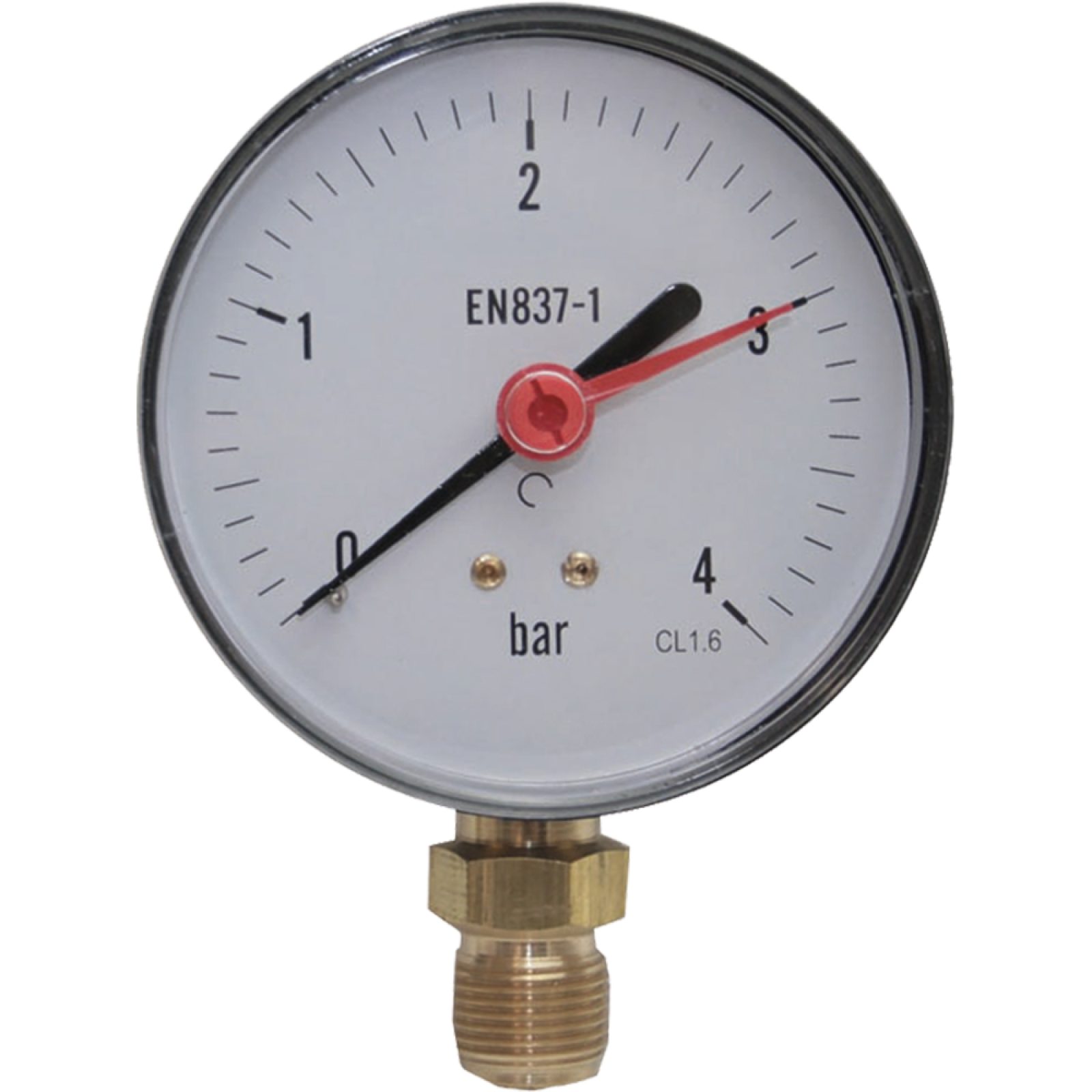 MANOMETRO Ø 50 LATERALE 0÷25 bar