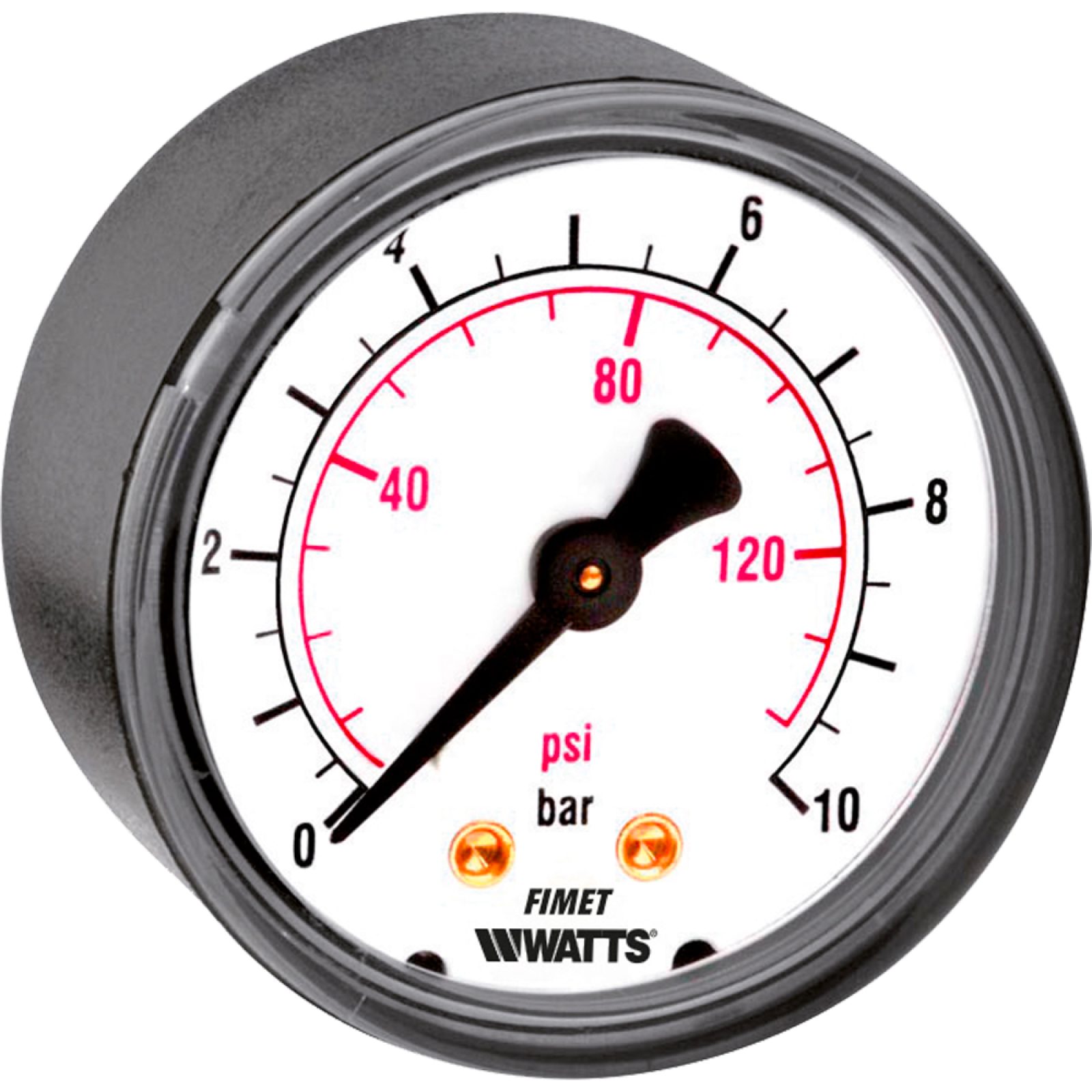 MANOMETRO Ø 63 POSTERIORE 0 - 25 bar/psi G 1/4"