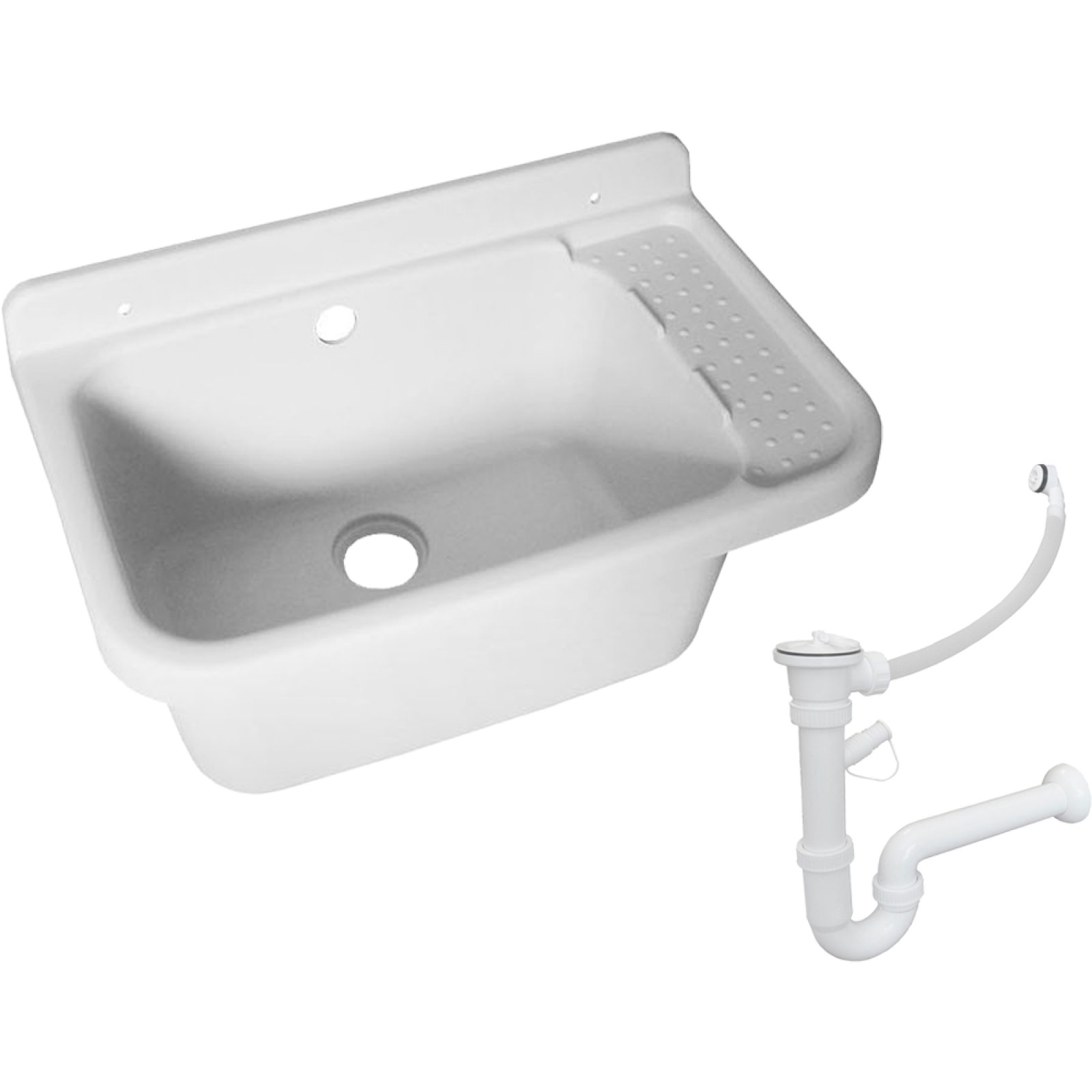 PILOZZO A PARETE CON PIANO DI APPOGGIO 60x42 H.27 cm