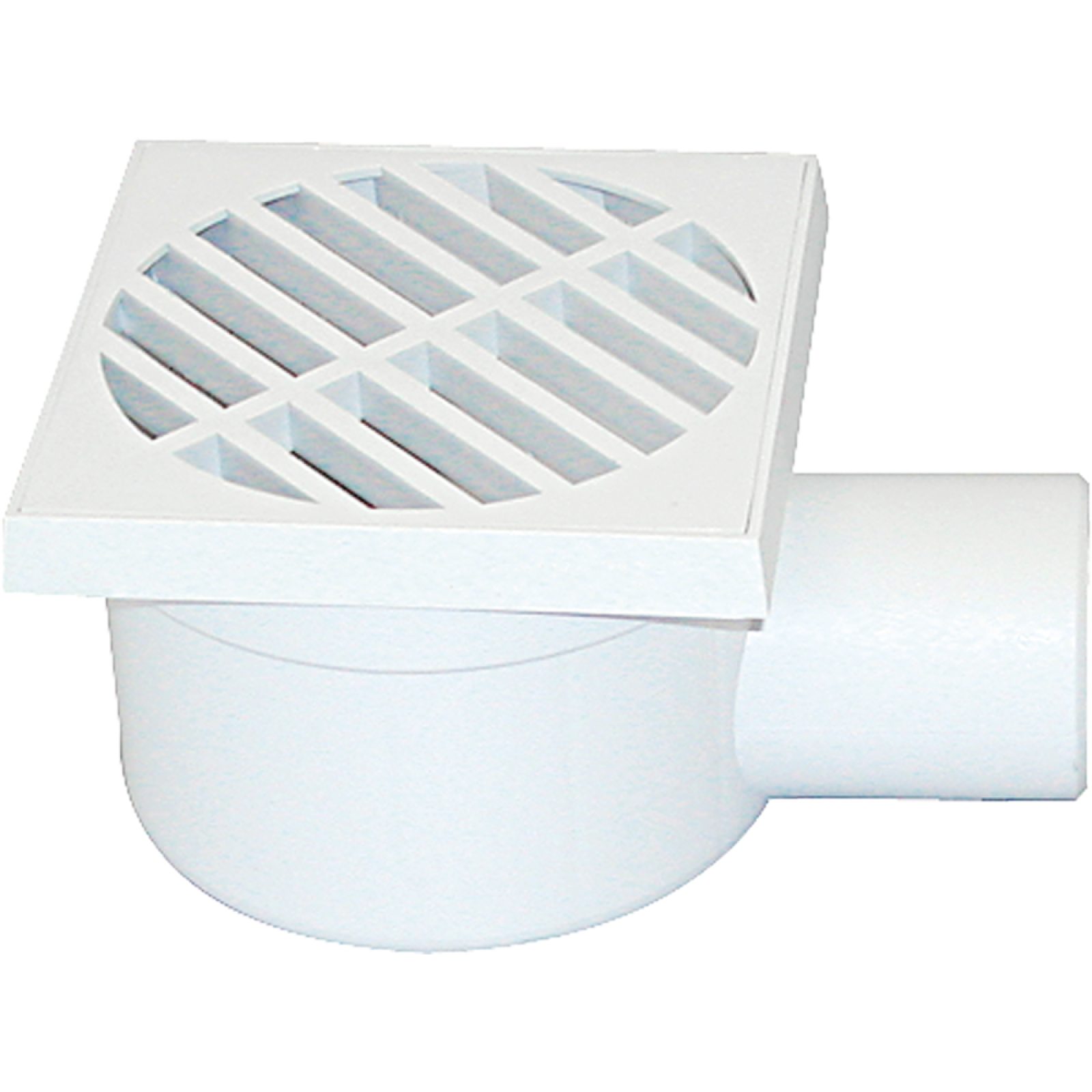 CHIUSINO SCARICO LATERALE ORIENTABILE 150x150 Usc.50 - H.71 mm