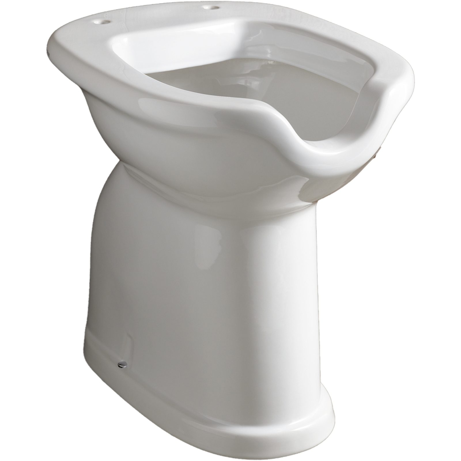 VASO PER DISABILE APERTO H.50 Scarico a terra