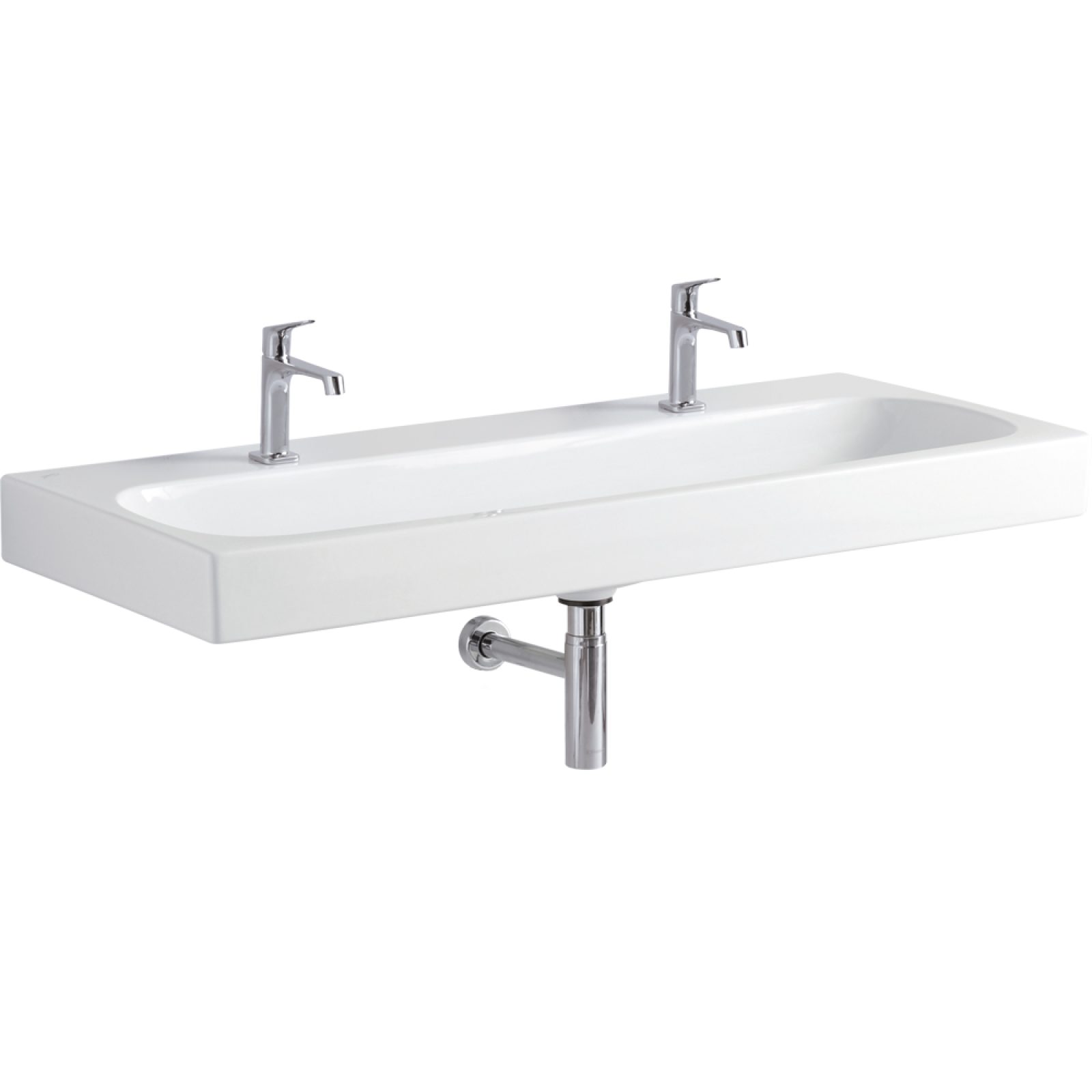 LAVABO SIMMETRICO 2 FORI "CITTERIO" 120 cm