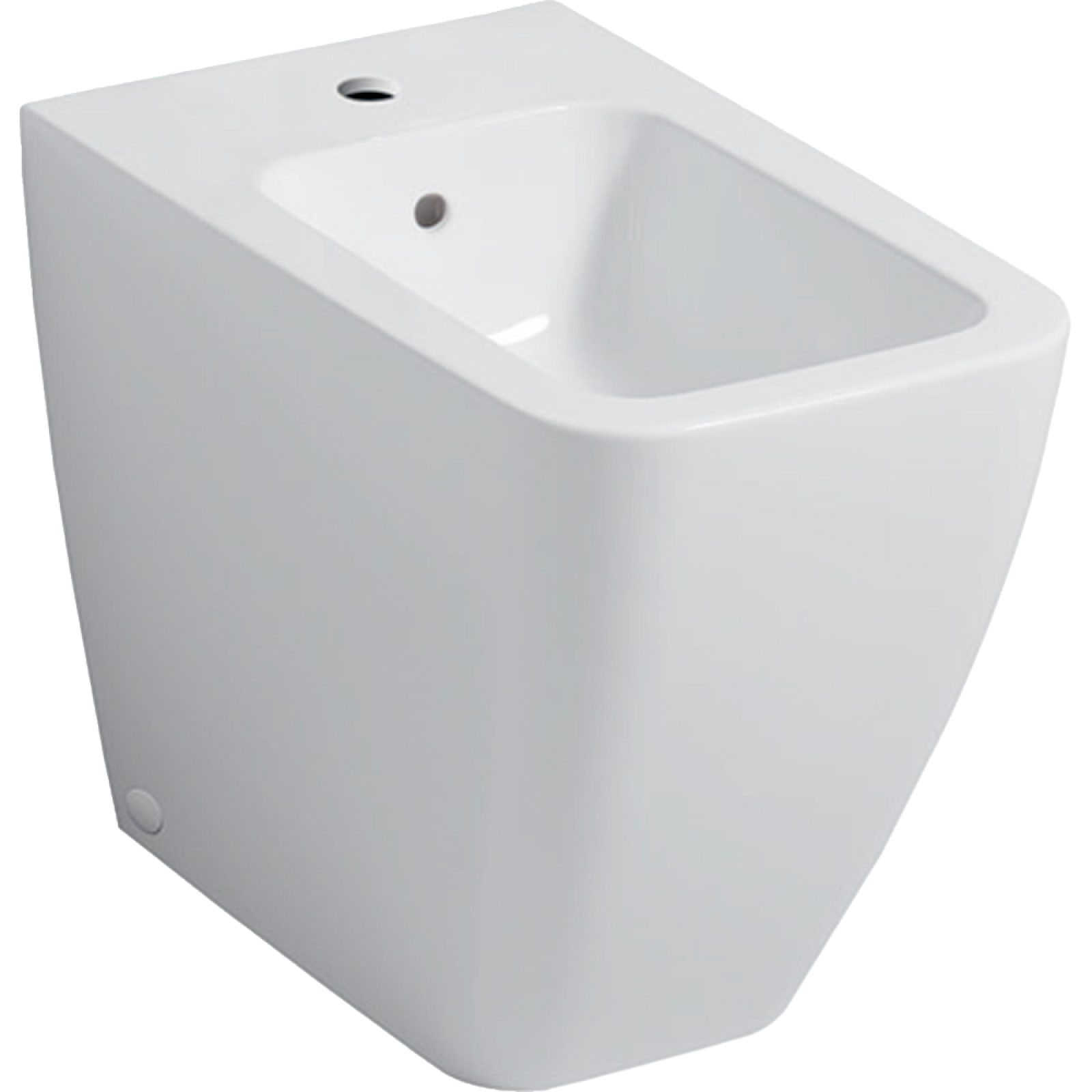 BIDET FILO PARETE "ICON SQUARE" Monoforo