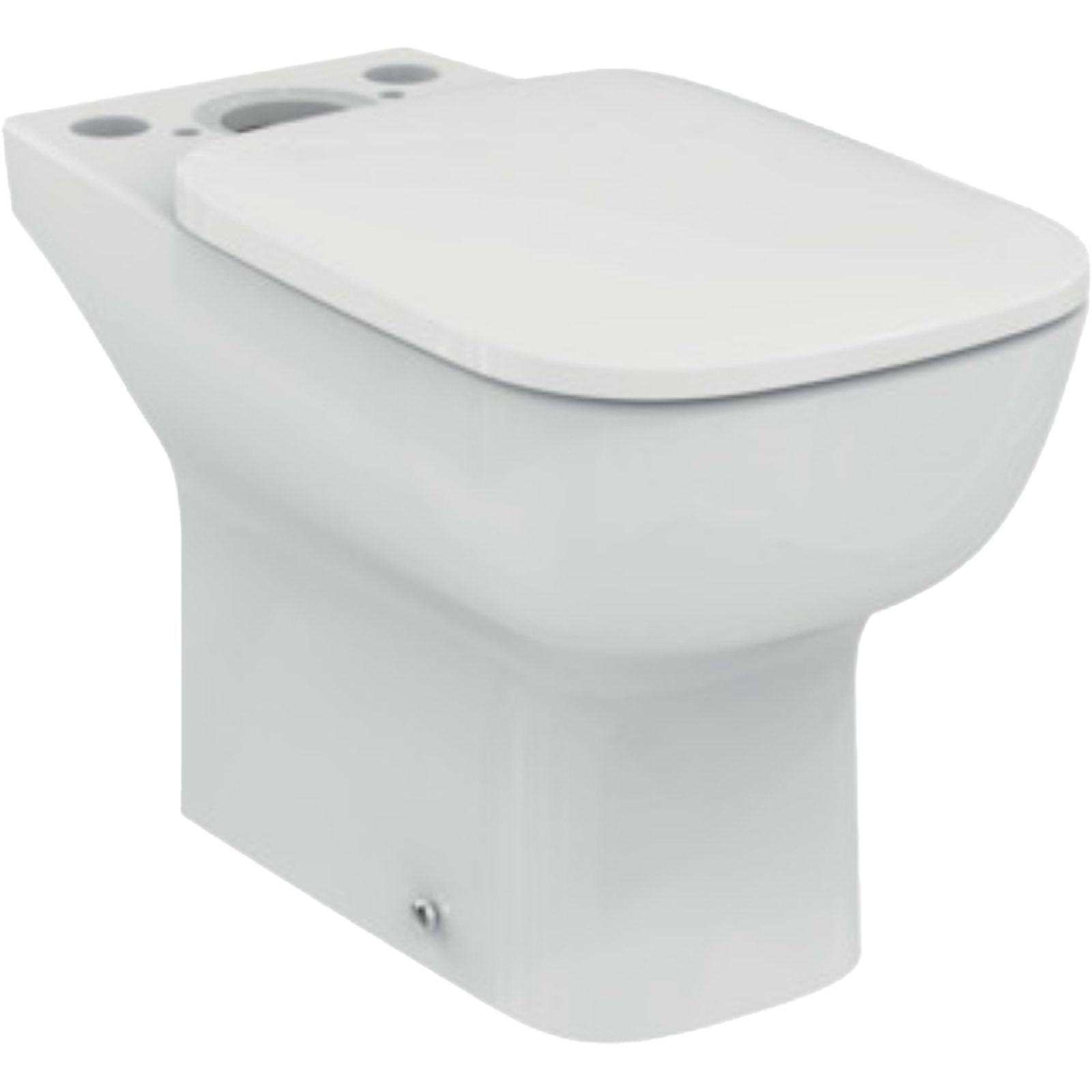 VASO MONOBLOCCO SCARICO UNIVERSALE "ESEDRA" CON SEDILE Chiusura rallentata