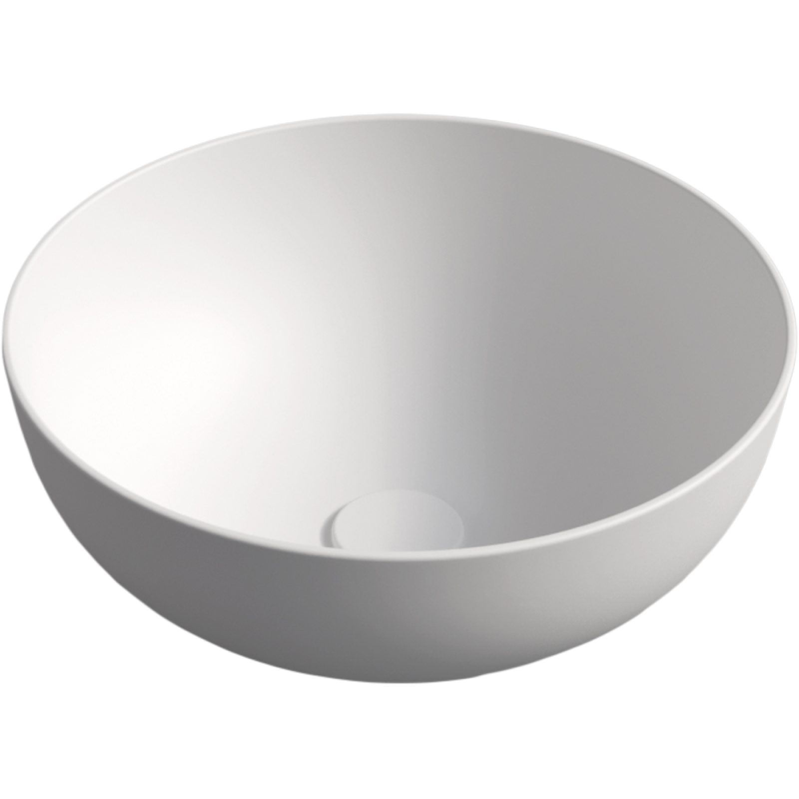 LAVABO DA APPOGGIO "SKY" BIANCO OPACO Ø40 cm