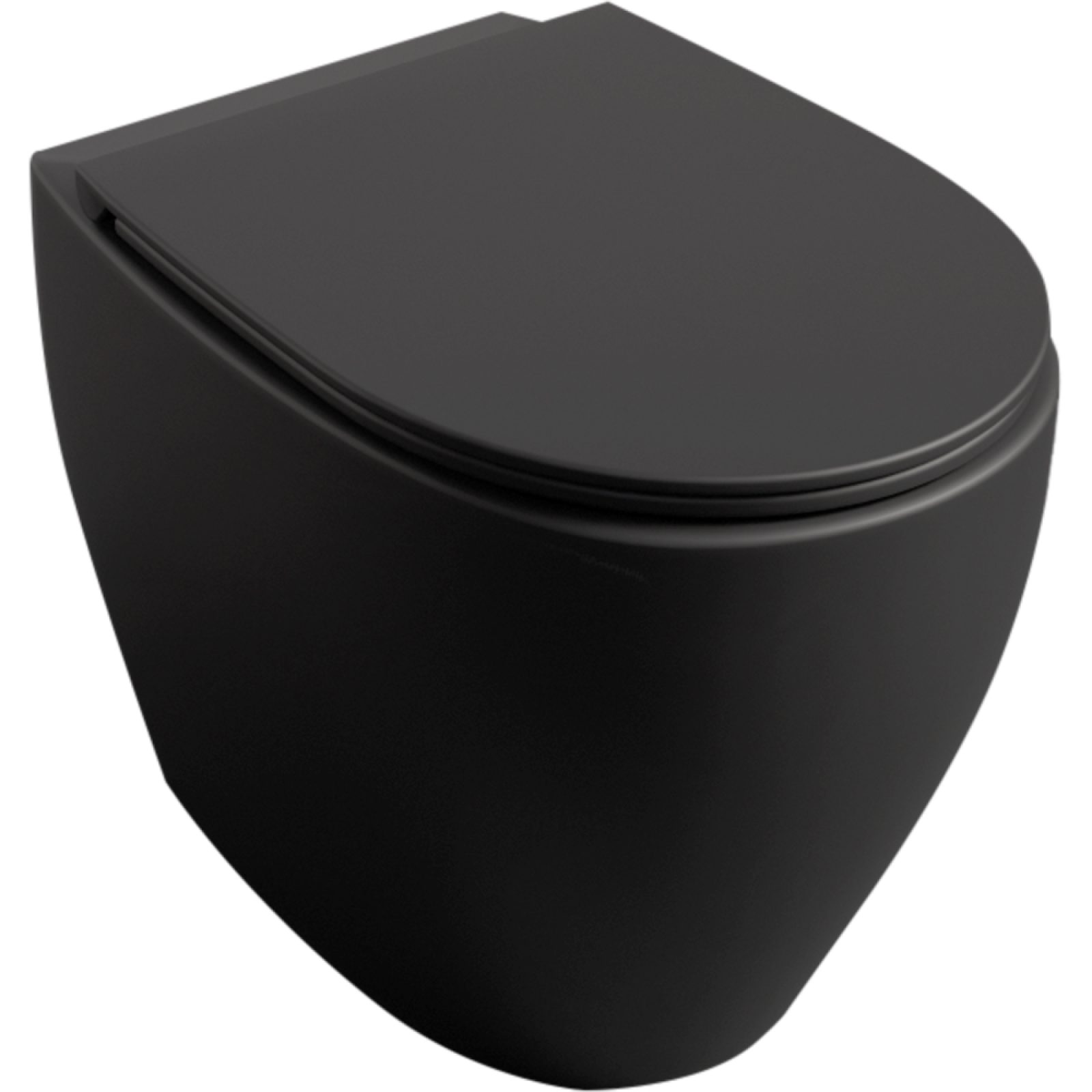VASO FILO PARETE "OPEN" RIMFREE GRAFITE OPACO Scarico Universale