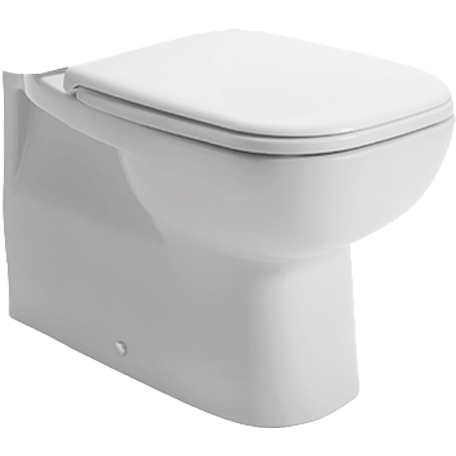 VASO FILO MURO MONOBLOCCO "D-CODE" Scarico universale 35x56