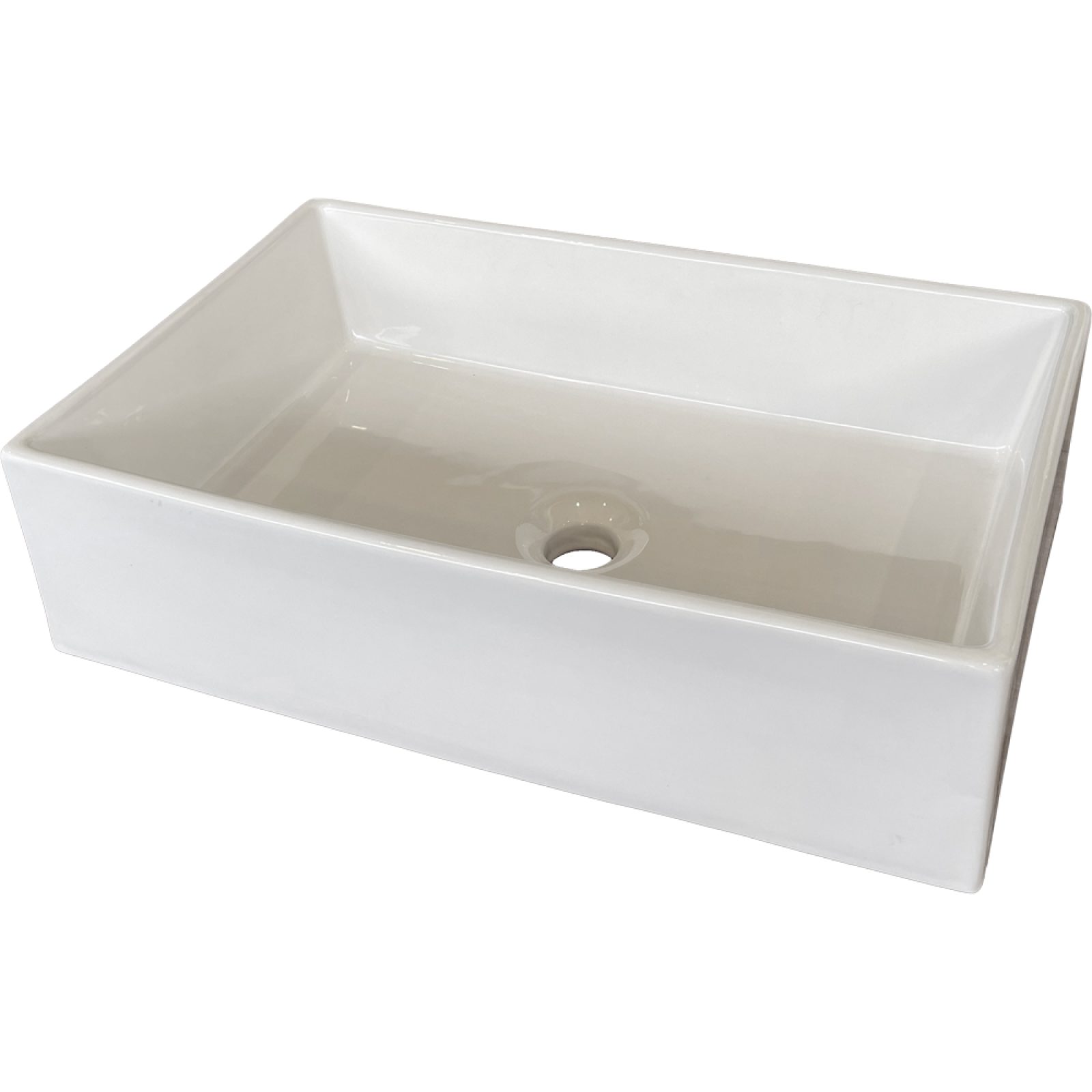 LAVABO DA APPOGGIO IN CERAMICA SPR "LARA" 59x38x16 cm