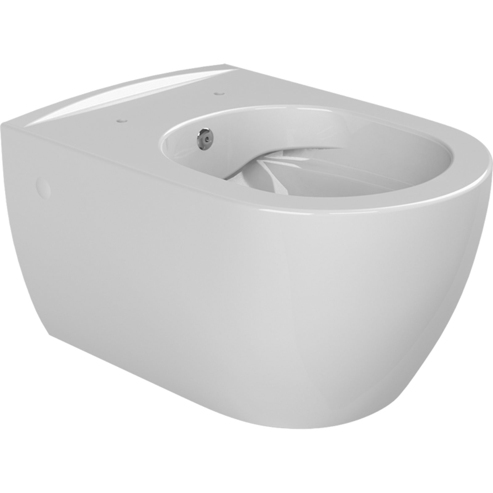 VASO-BIDET SOSPESO "SERIE ONE" RIMFREE Bianco