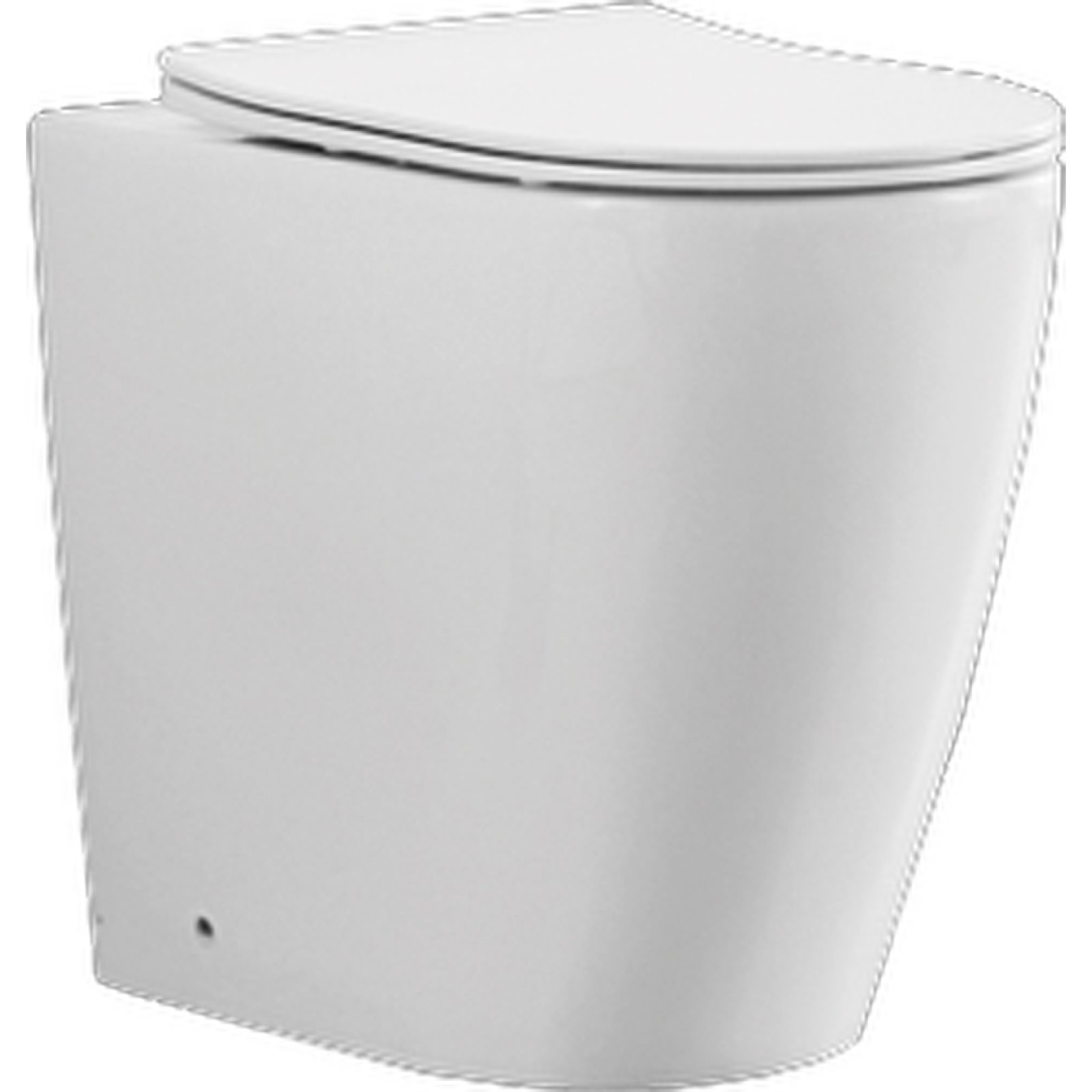VASO FILO PARETE "NEW ONE" RIMFREE Scarico Universale