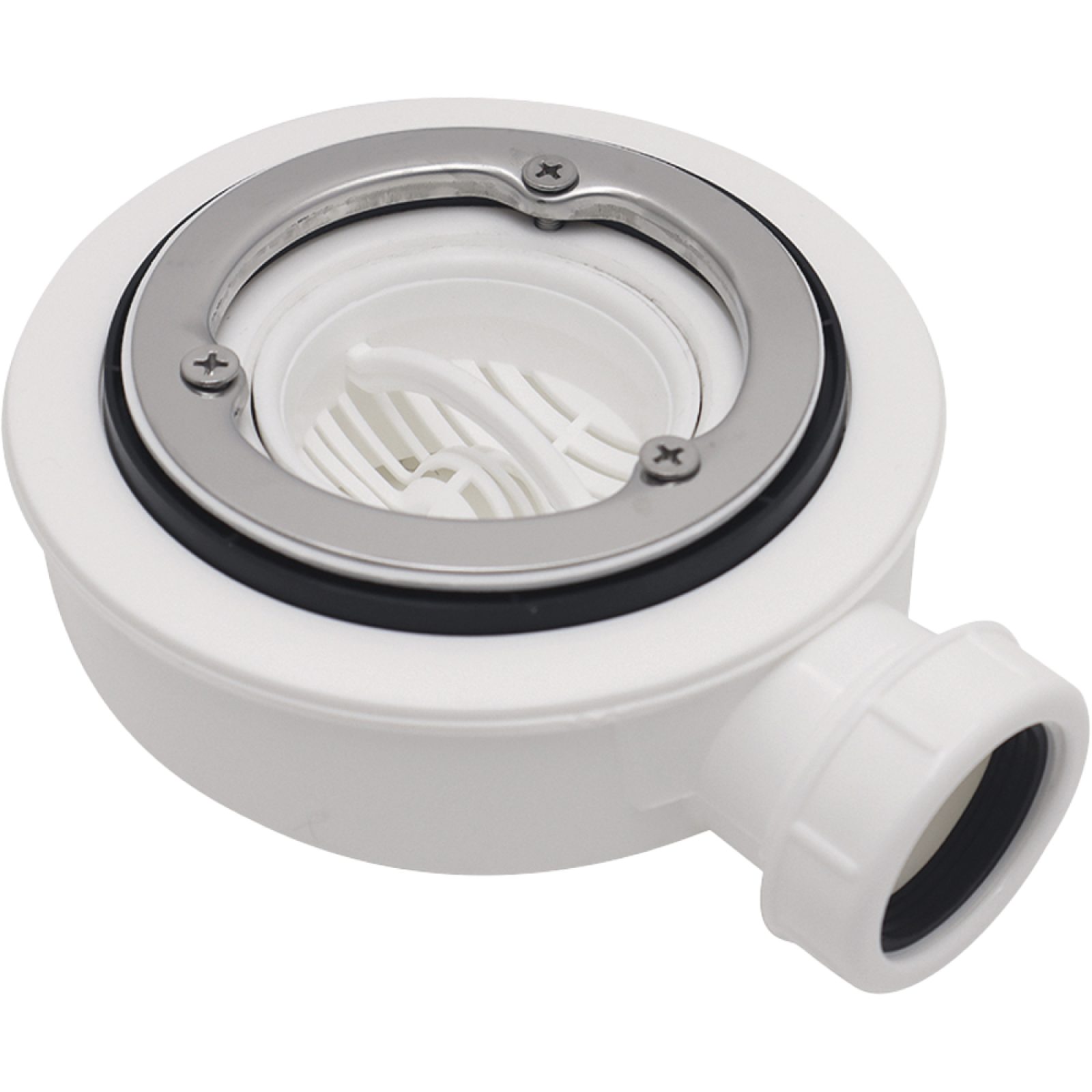 PILETTA PER PIATTO DOCCIA "ULTRAFLAT" Ø 90 - H.54 mm