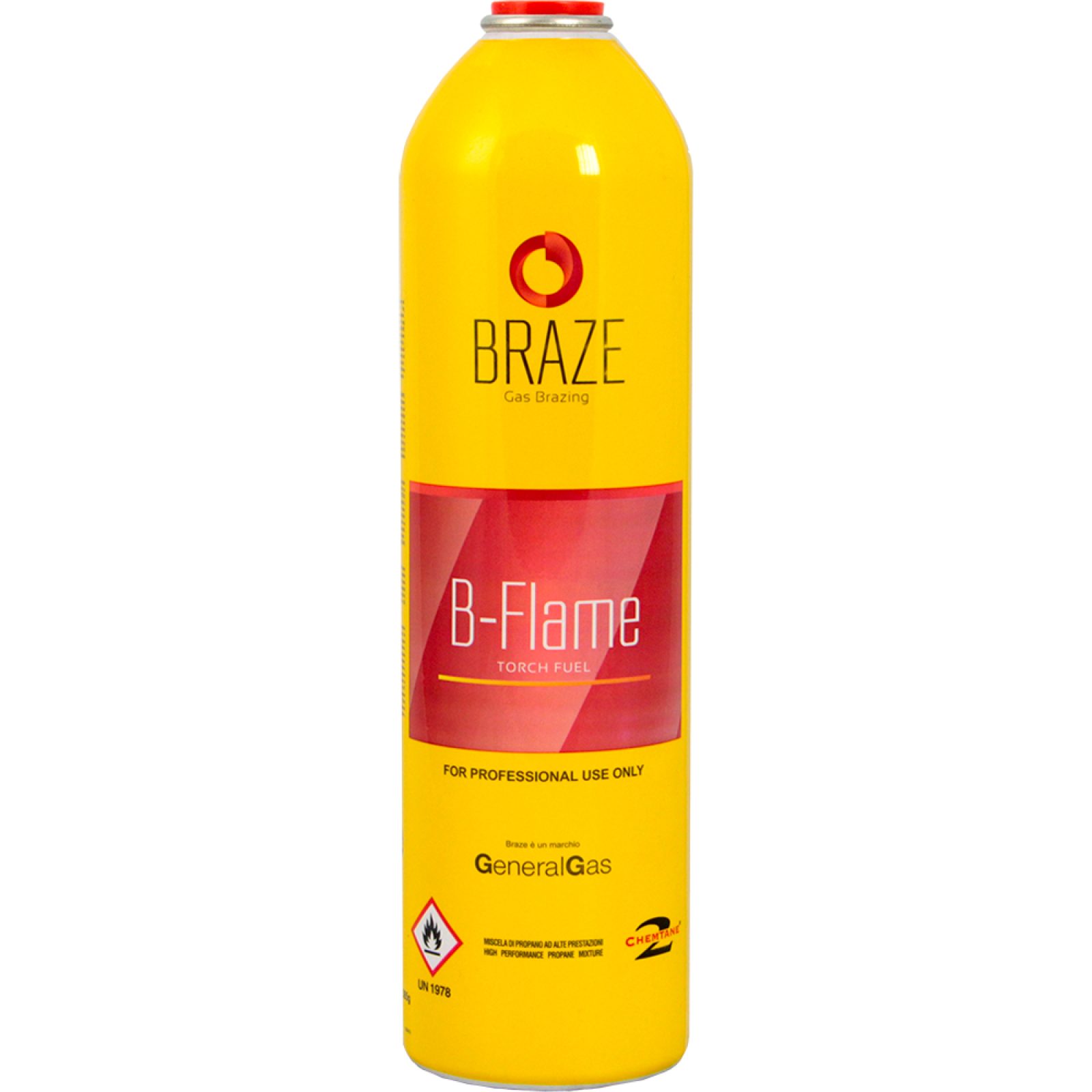 BOMBOLA GAS RAPIDO PER KIT SALDATURA Gas Mix Speciale 7/19" Europeo 450gr.