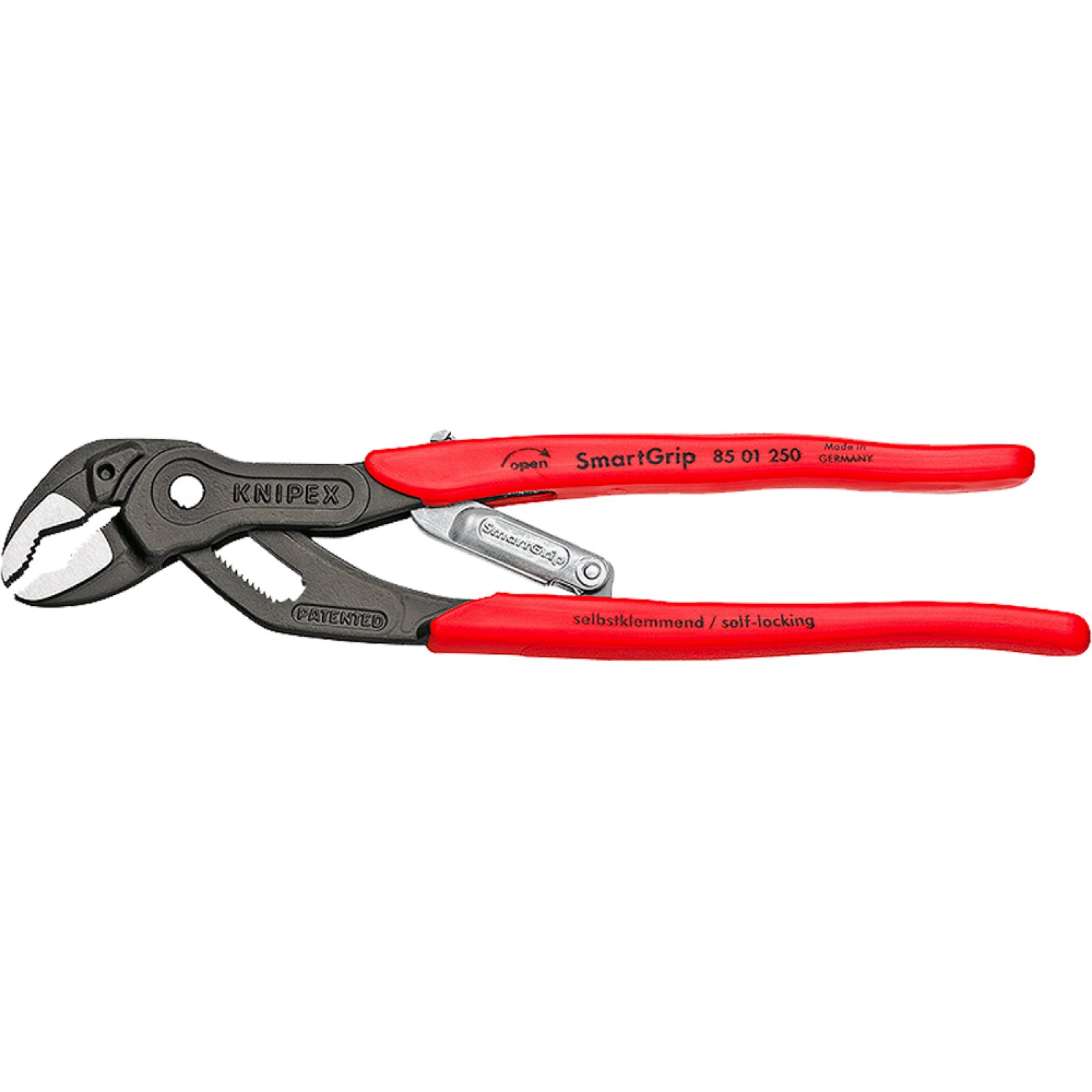 PINZA REGOLABILE POLIGRIP "SMARTGRIP" KNIPEX 250 mm