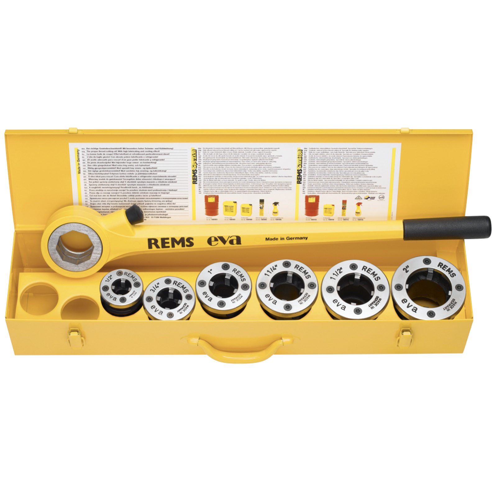 FILIERA MANUALE MODELLO "EVA" 1/2"-2"