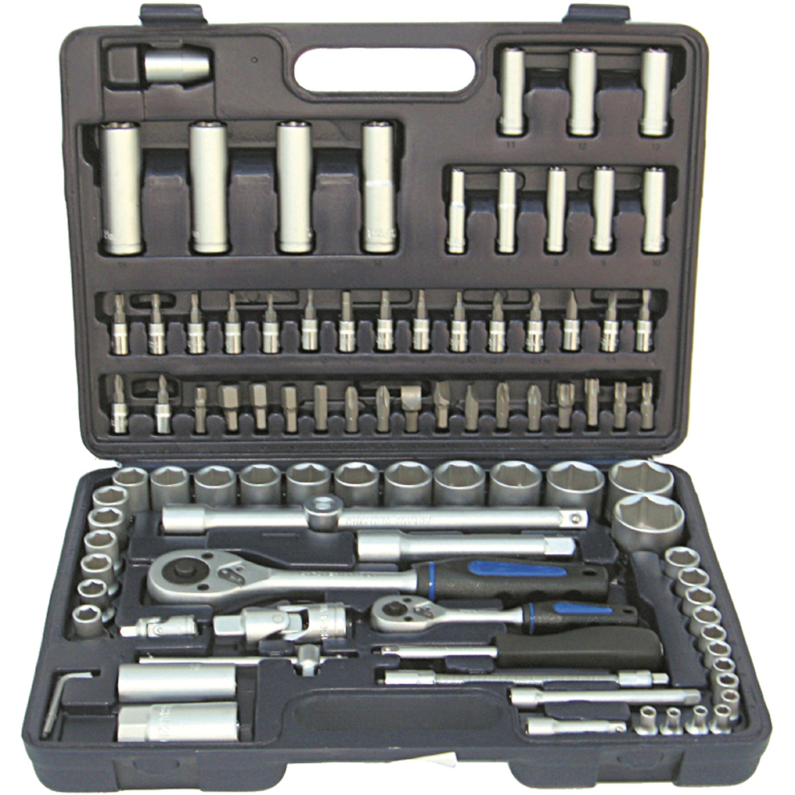 KIT CHIAVI A BUSSOLA IN VALIGETTA 108 pezzi - 1/4"-1/2"