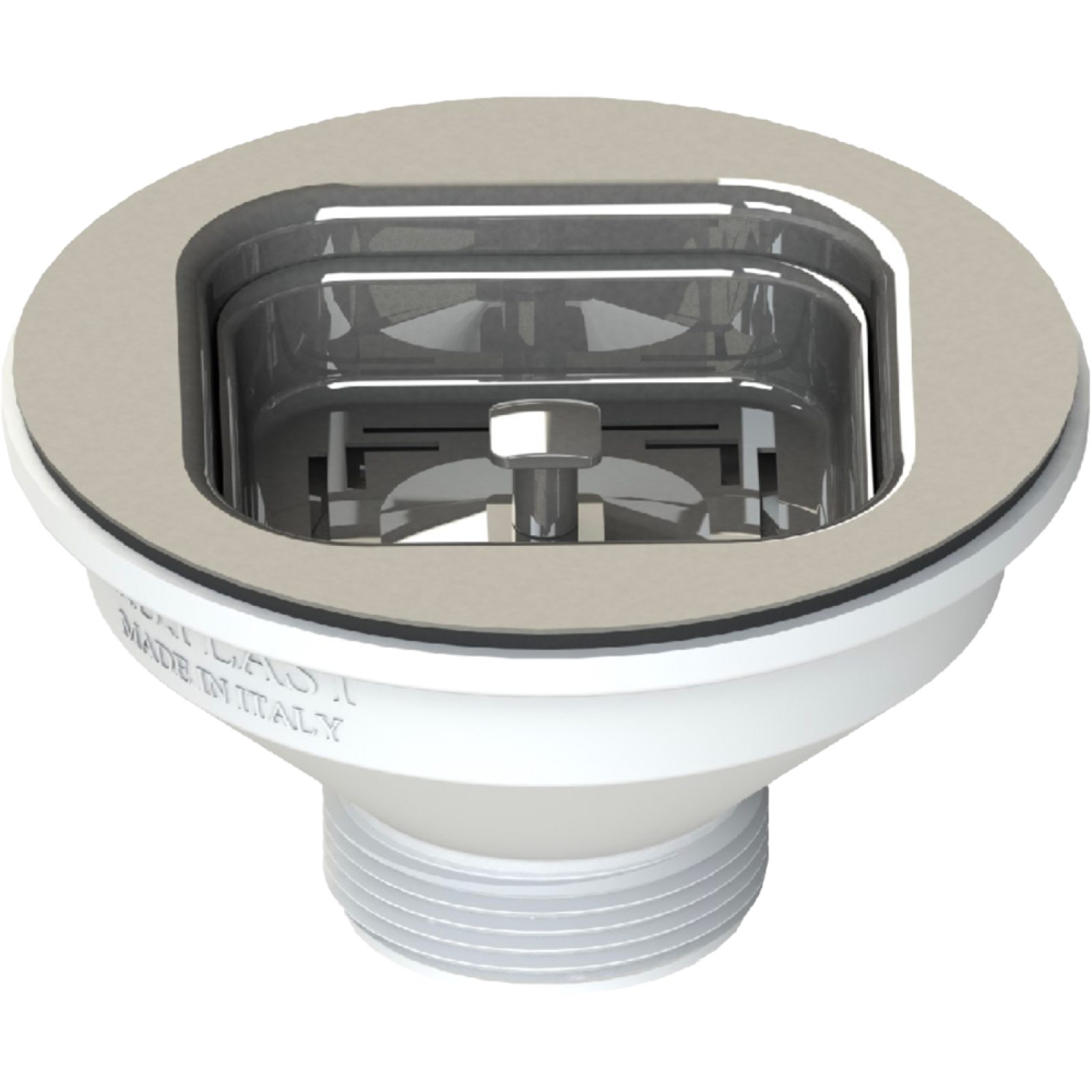 PILETTA "MULTI STYLE" PER LAVELLO CUCINA CON FORO Ø90 STP 1"1/2 x Ø114 mm