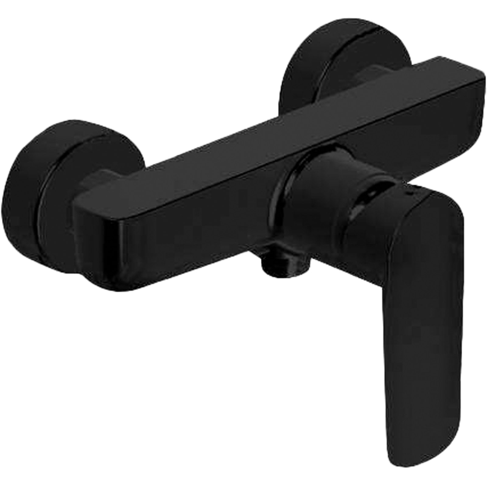 MISCELATORE DOCCIA ESTERNO "NOVE" Nero Opaco