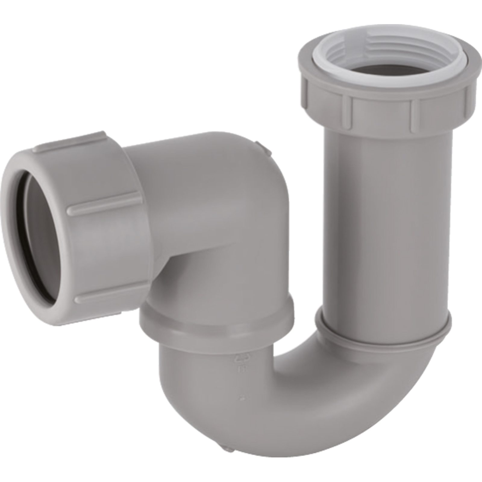 SIFONE PER PIATTO DOCCIA IN PP 1"1/2 - 1"1/4 U. Ø40 mm