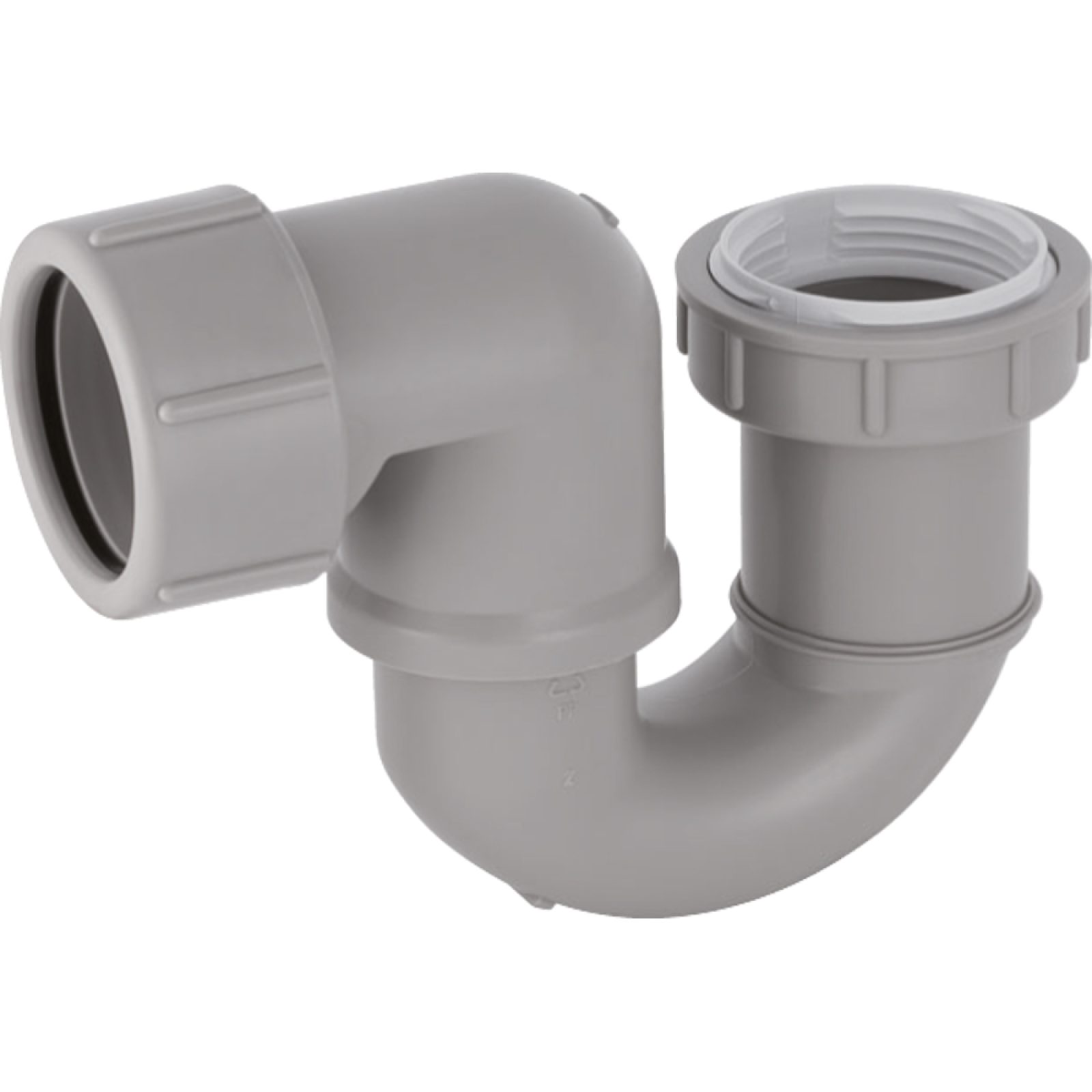 SIFONE PER VASCA IN PP 1"1/2 - 1"1/4 U. Ø40 mm