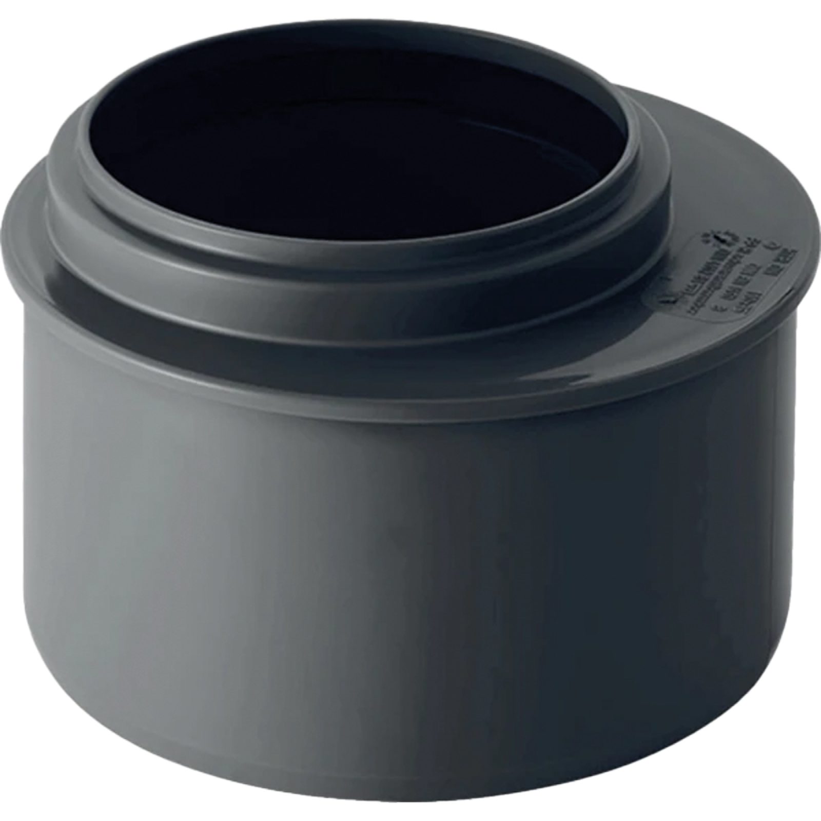 RIDUZIONE ECCENTRICA A TAMPONE A INNESTO IN PP-HTs GEBERIT Ø110x50 mm
