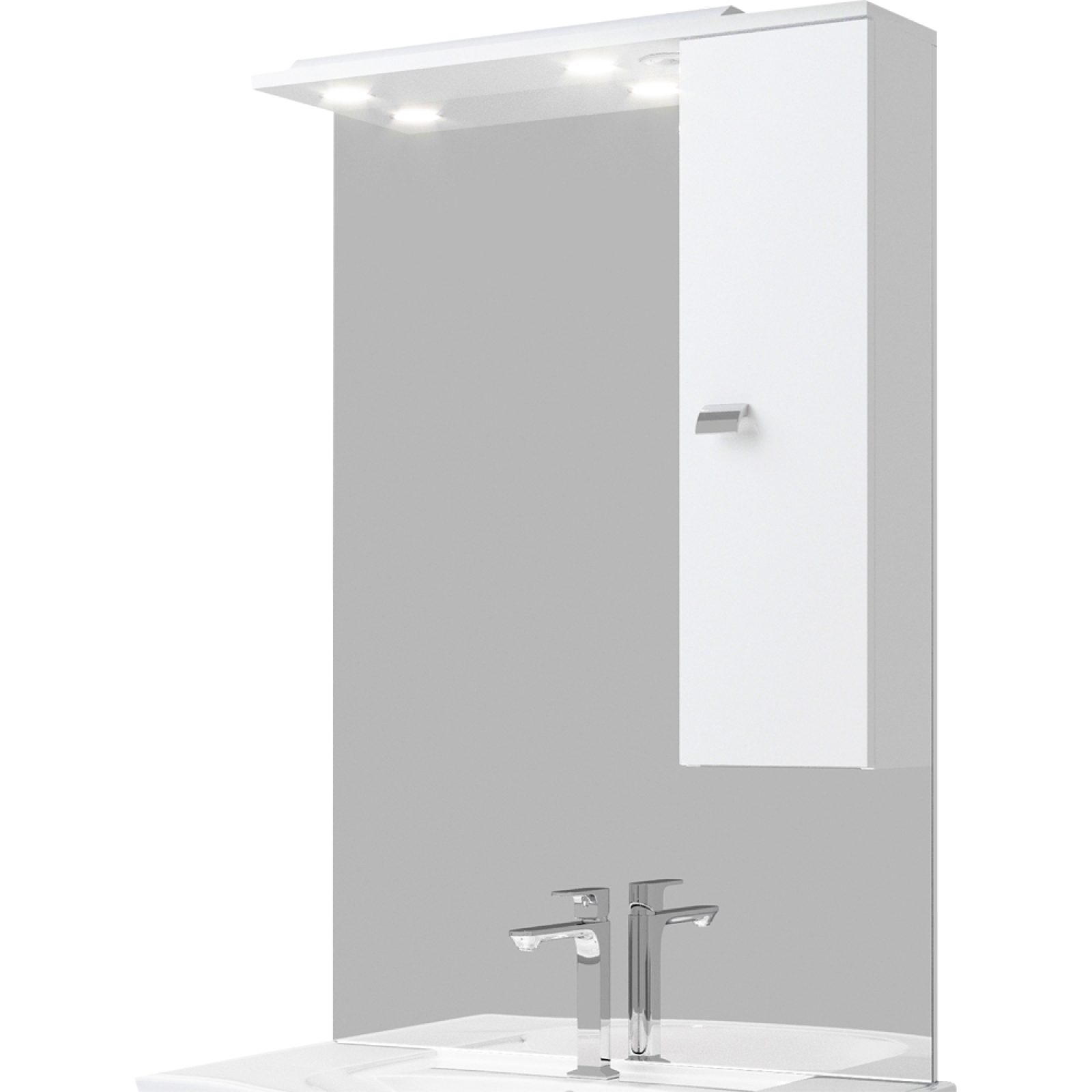 PENSILE PER SPECCHIERA "BETA75" Bianco