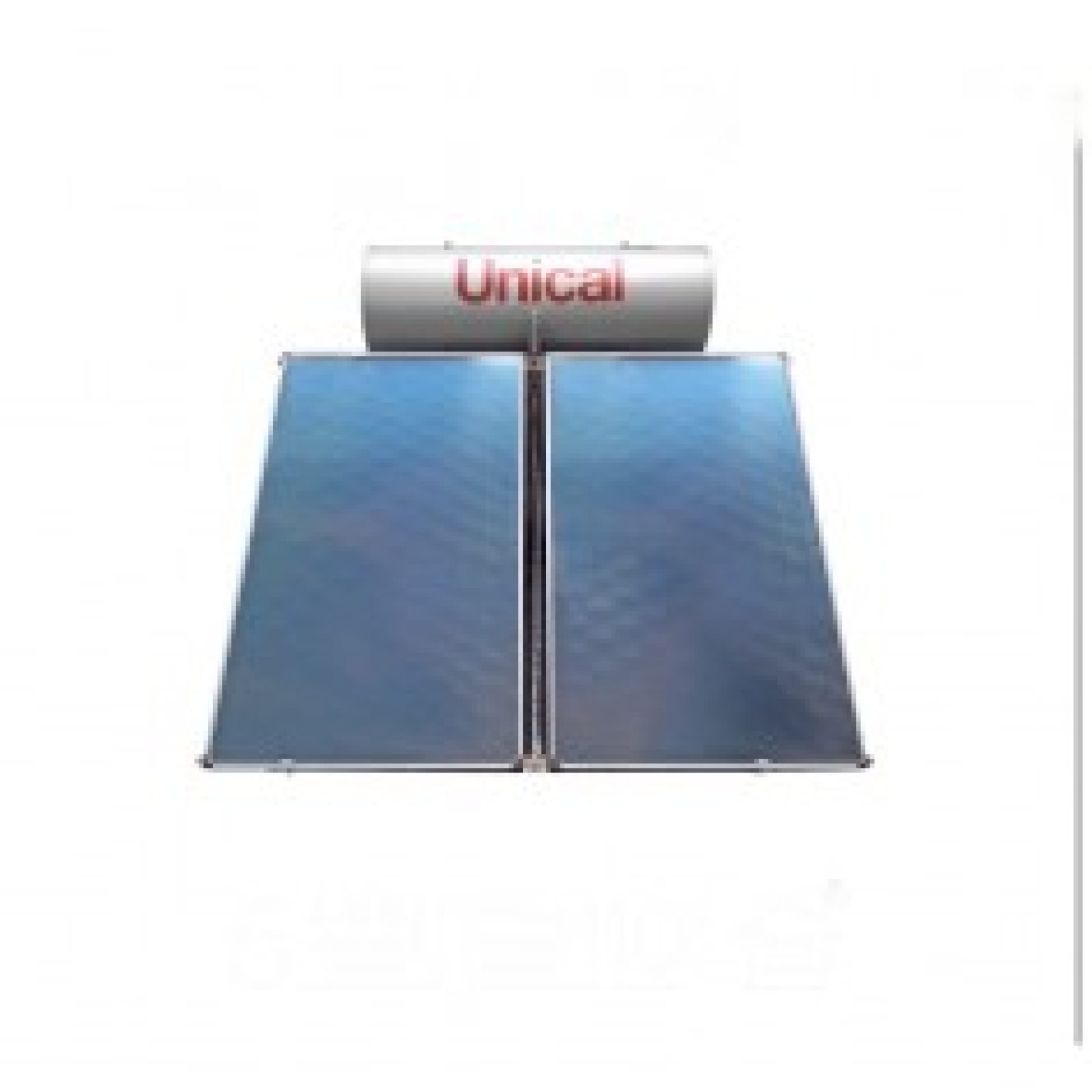 Unical Ecosun 300 Lt Sistema Solare a Superficie Inclinata/Piana con Due Collettori da 2,40 Mq